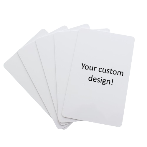 100x Custom Design e-Amusement Compatible Cards